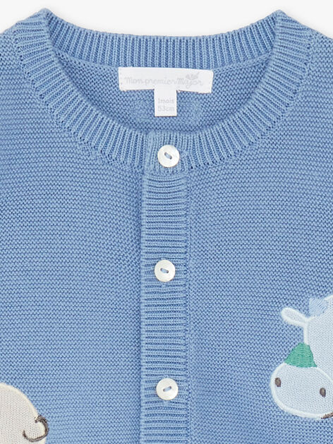 Nouveau m&s bébé garçon en coton bleu Cardigan Veste Tricot 3-6 M 6-9 m Nouveau m&s bébé garçon en coton bleu Cardigan Veste Tricot 3-6 M 6-9 m